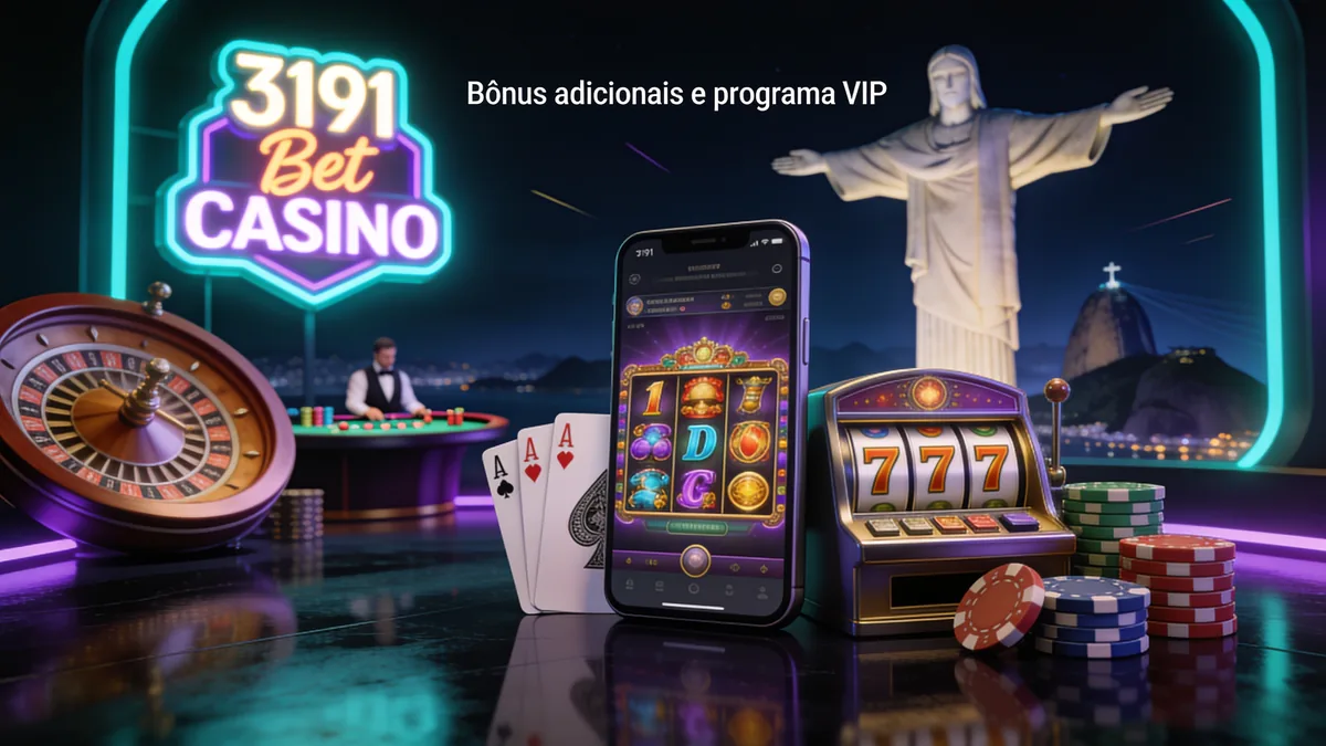 Bônus adicionais e programa VIP: guia de 3191 bet para jogadores no Brasil